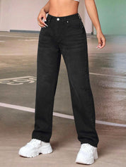 KOTTY Regular Women Black Jeans 