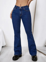 KOTTY Boot-Leg Women Blue Jeans 