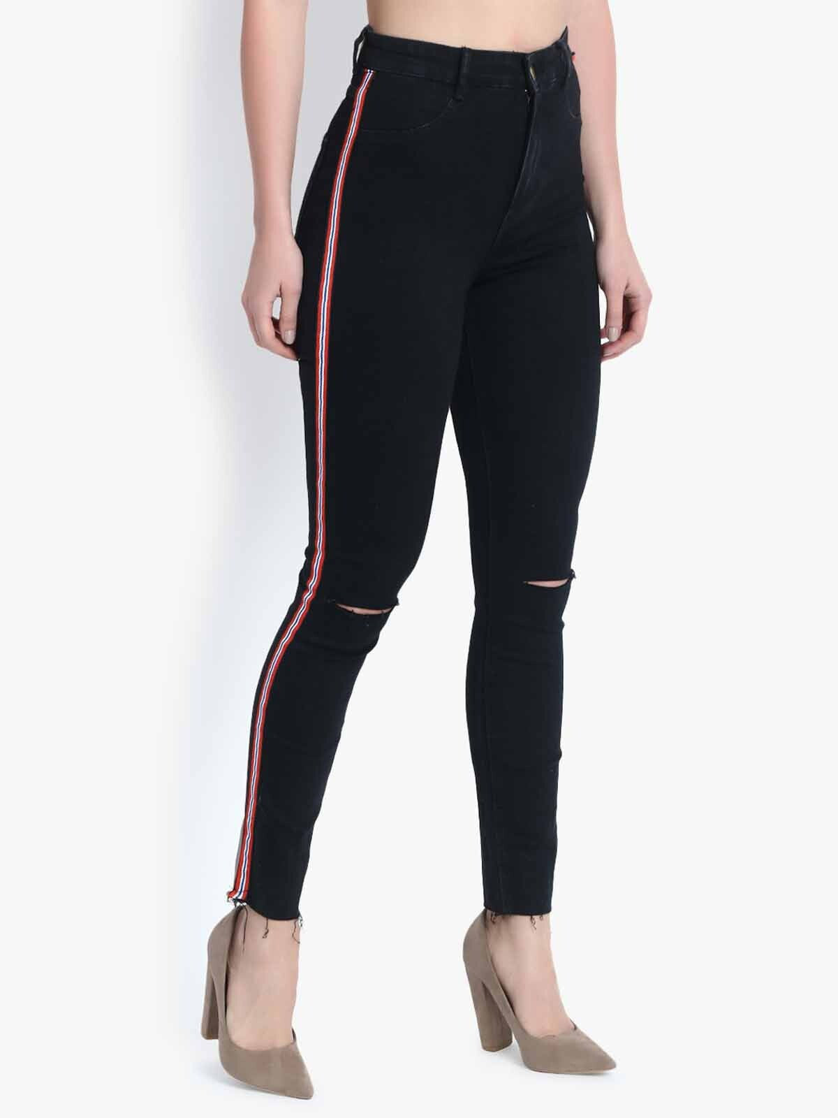 KOTTY Regular Women Black Jeans 