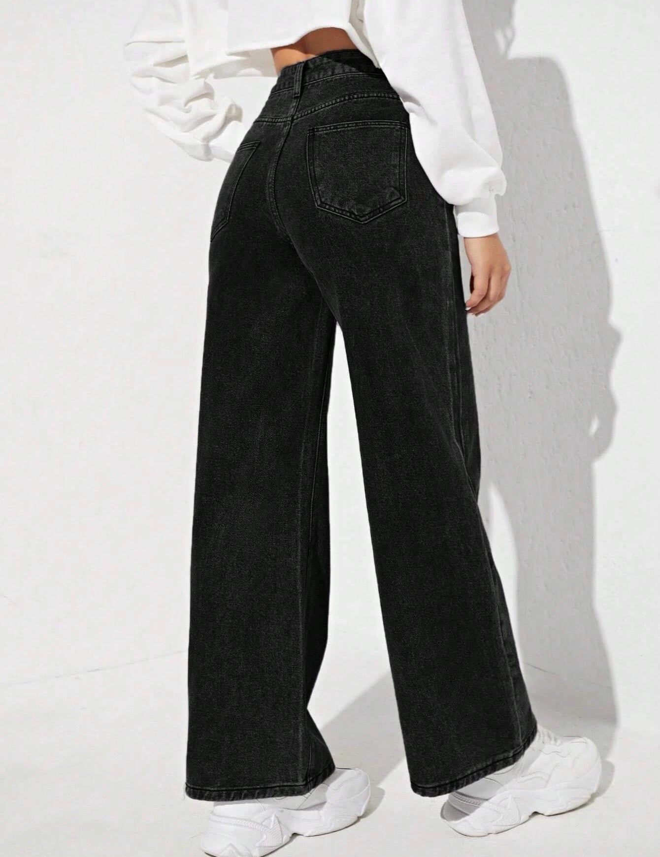 KOTTY Regular Women Black Jeans 