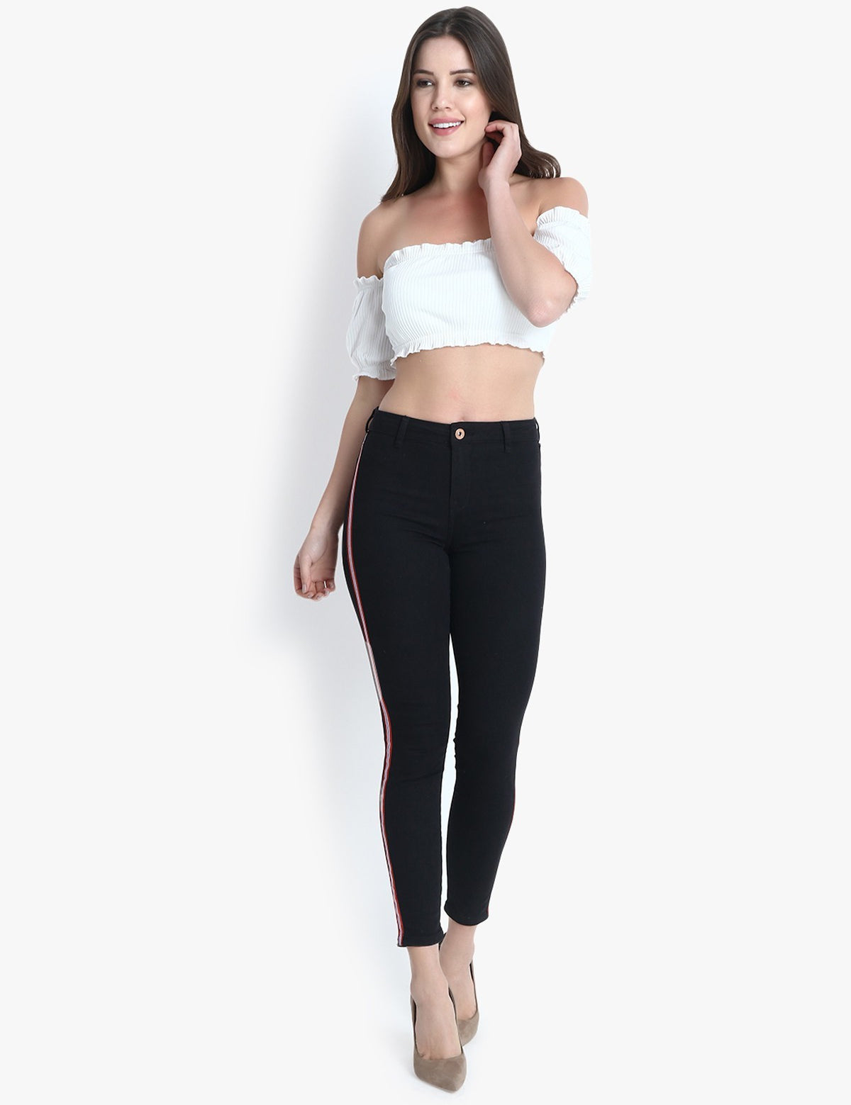 KOTTY Regular Women Black Jeans 
