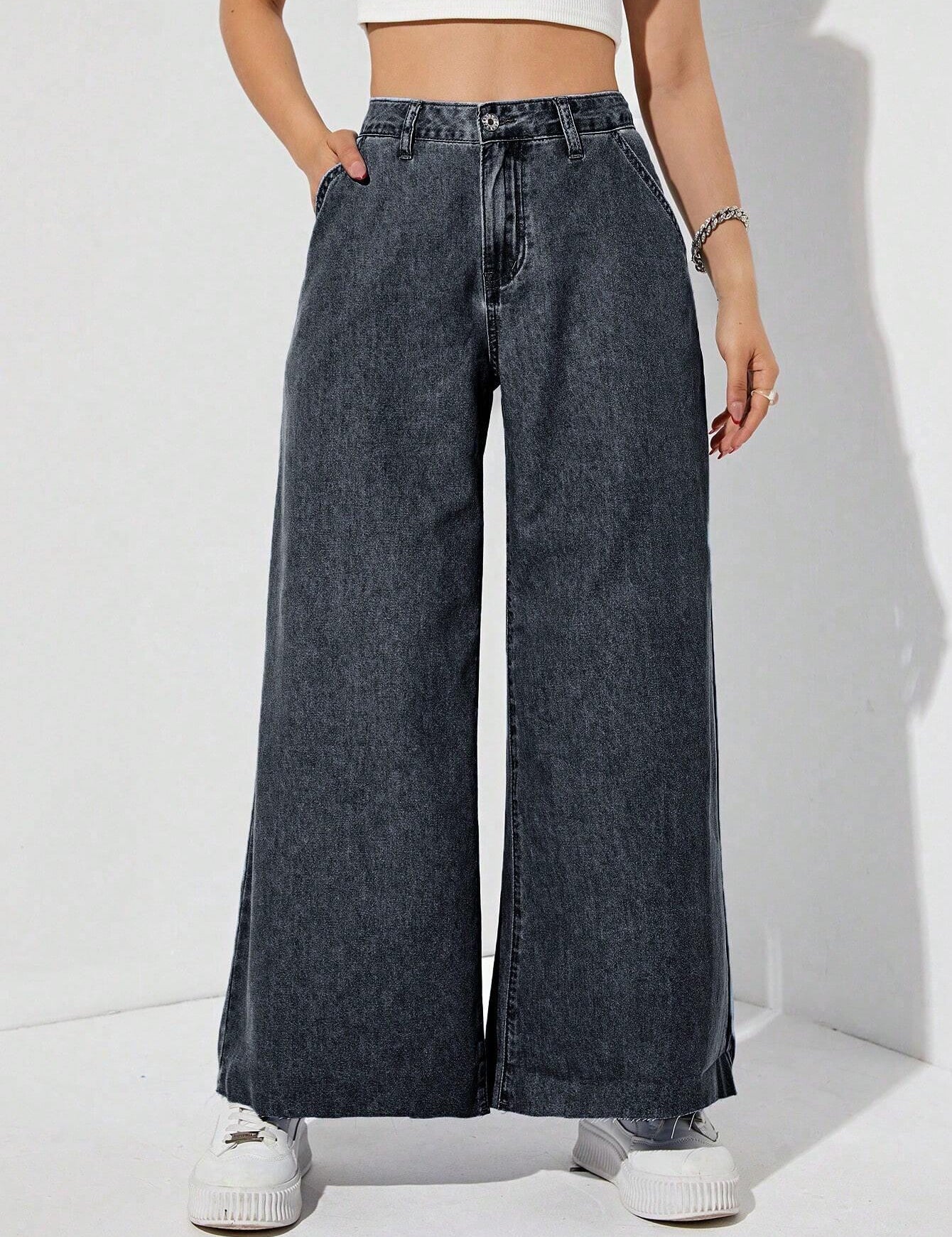 KOTTY Regular Women Black Jeans 