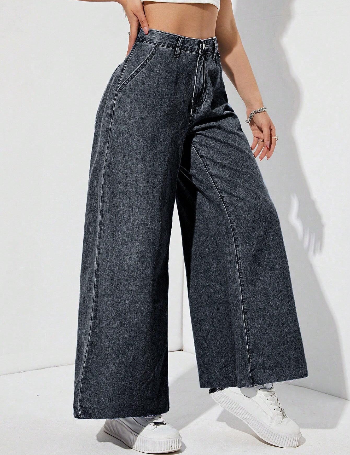 KOTTY Regular Women Black Jeans 