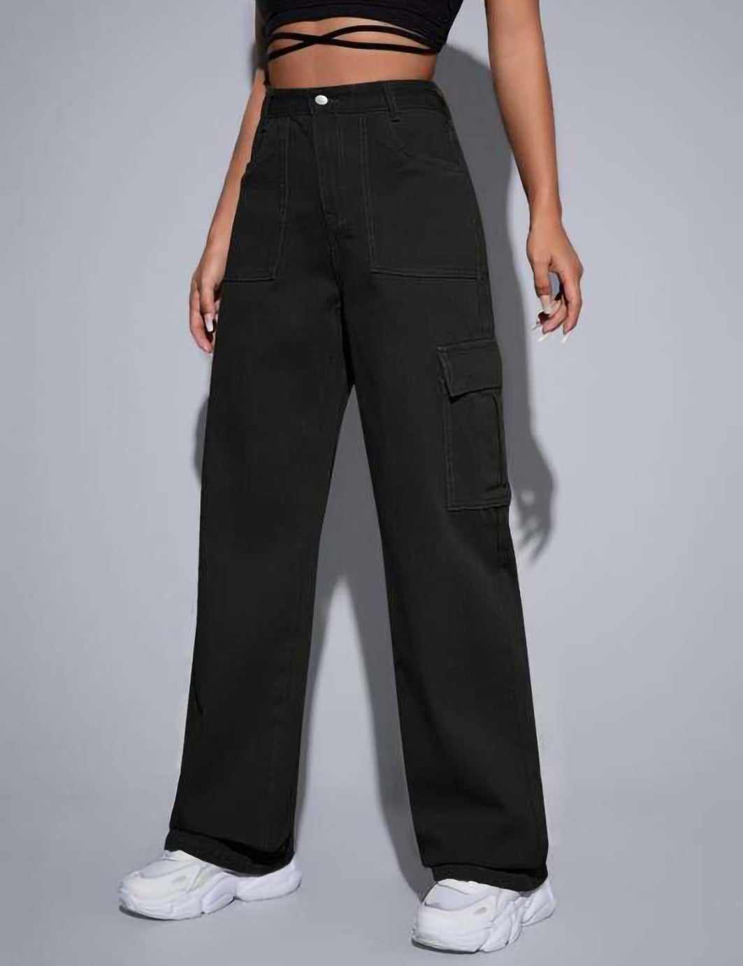 KOTTY Regular Women Black Jeans 