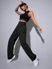 KOTTY Regular Women Black Jeans 