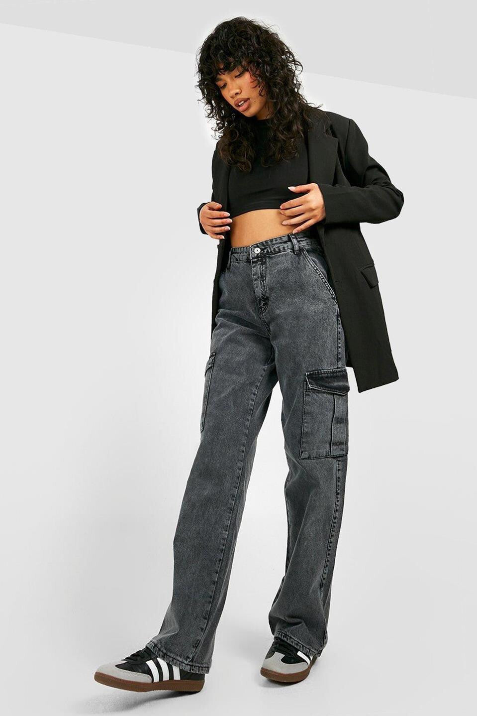 KOTTY Regular Women Dark Grey Jeans 