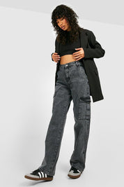 KOTTY Regular Women Dark Grey Jeans 