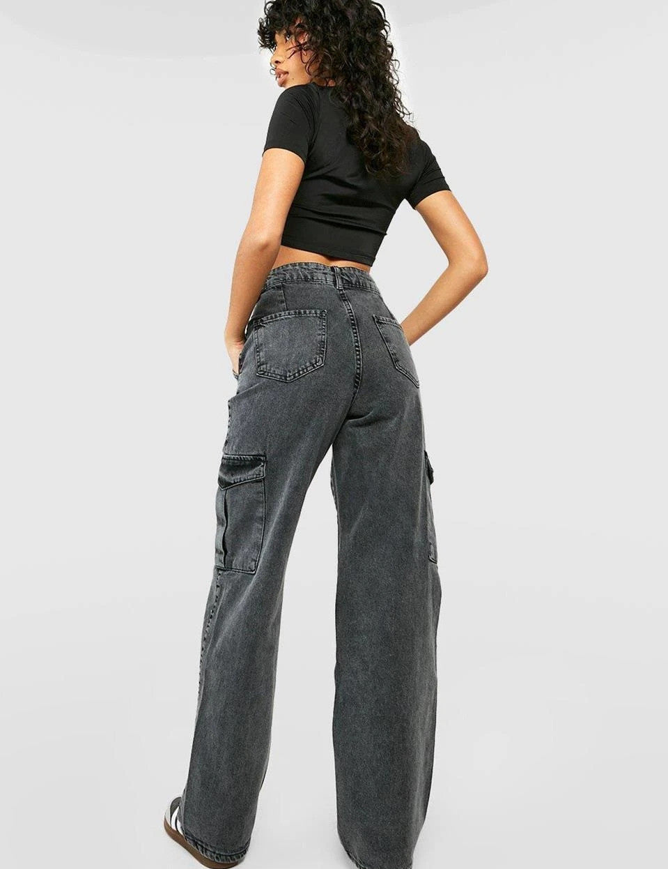 KOTTY Regular Women Dark Grey Jeans 