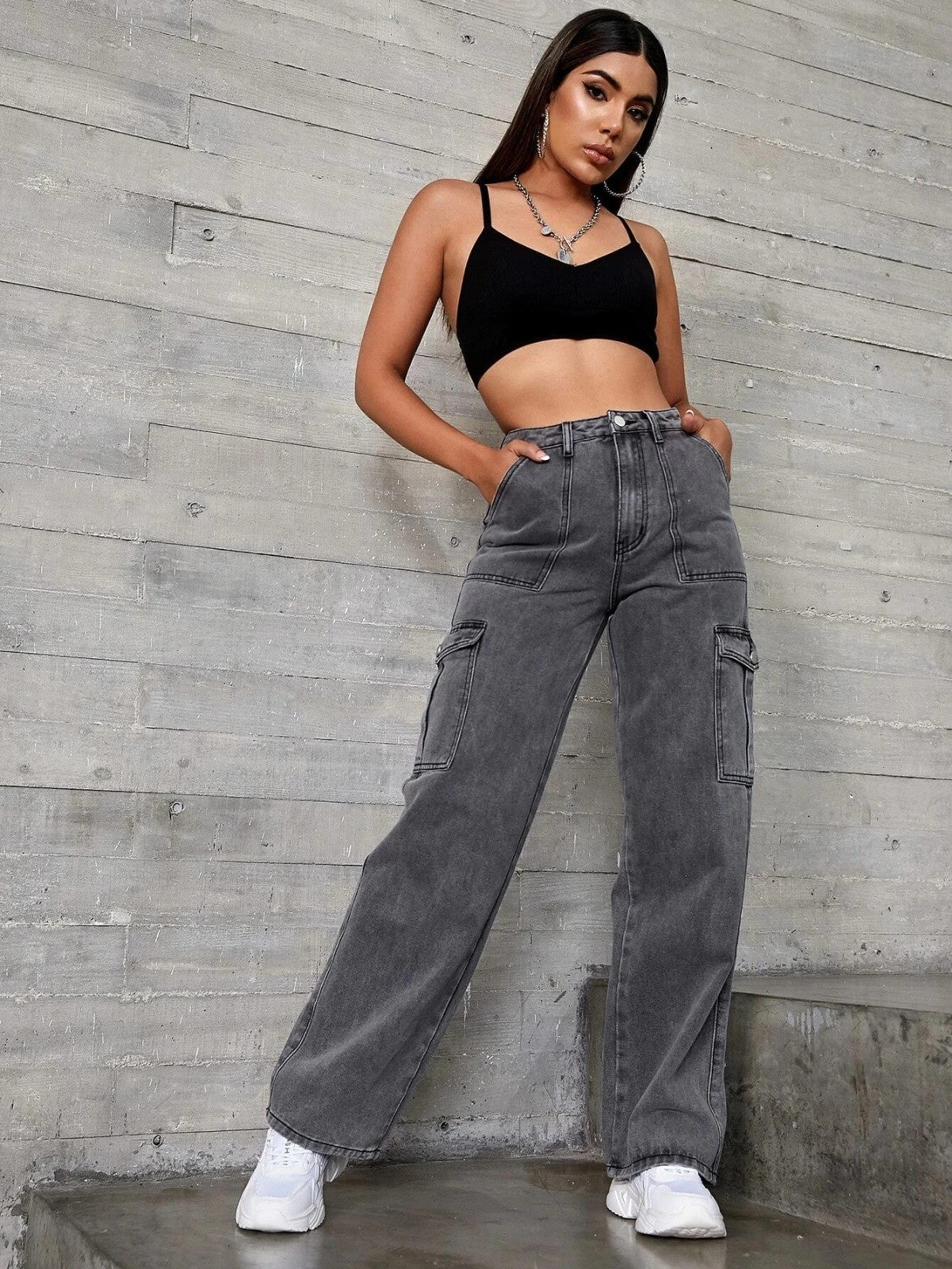 KOTTY Regular Women Grey Jeans 