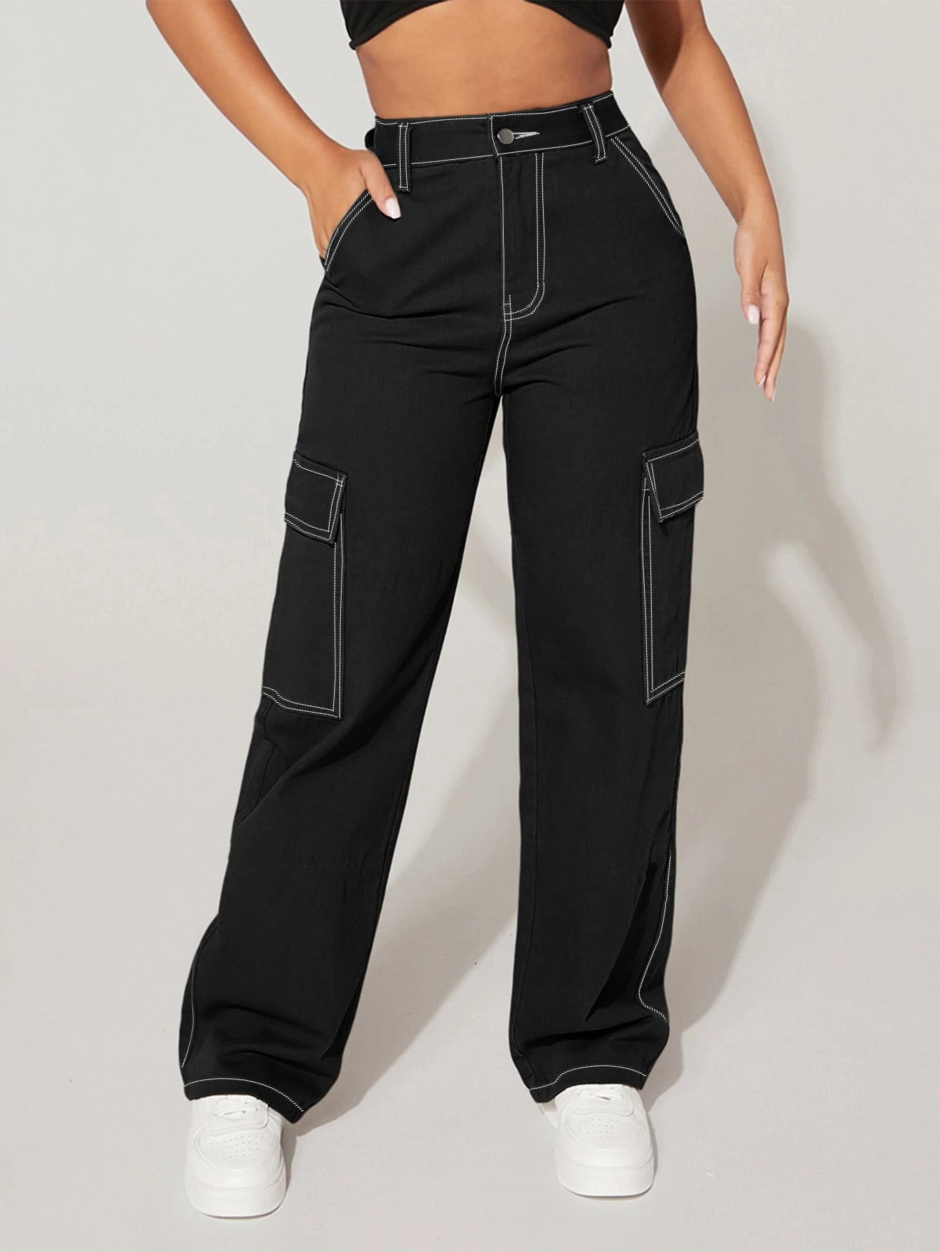 KOTTY Regular Women Black Jeans 