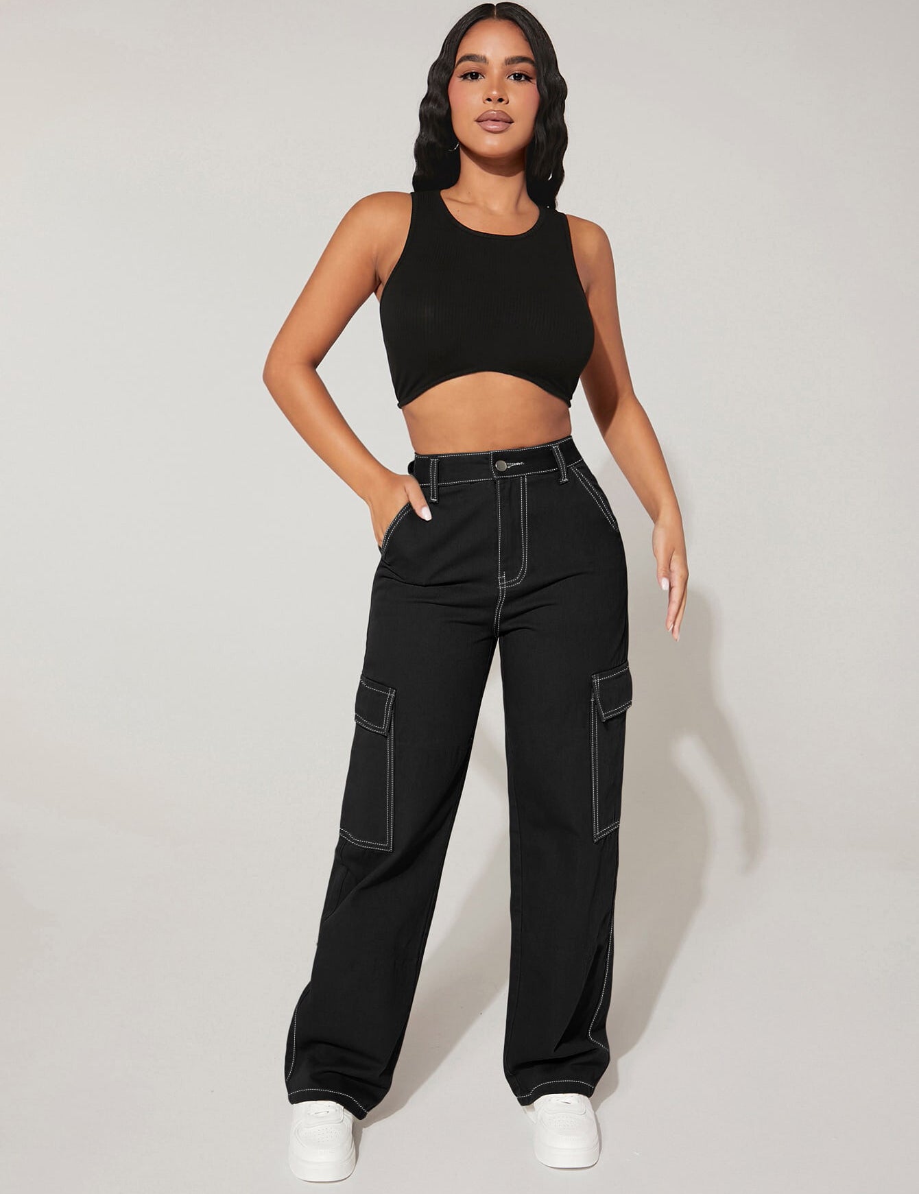 KOTTY Regular Women Black Jeans 