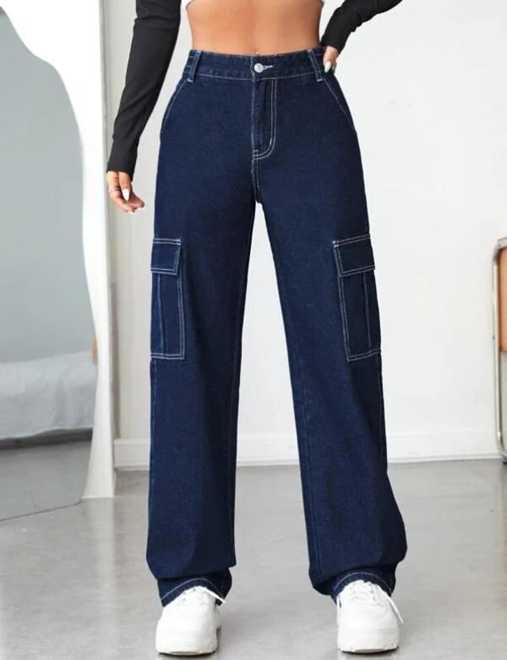 KOTTY Regular Women Dark Blue Jeans 