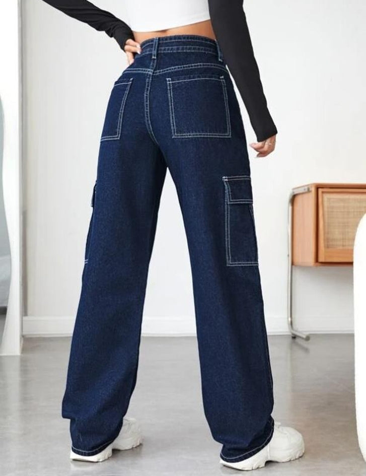 KOTTY Regular Women Dark Blue Jeans 
