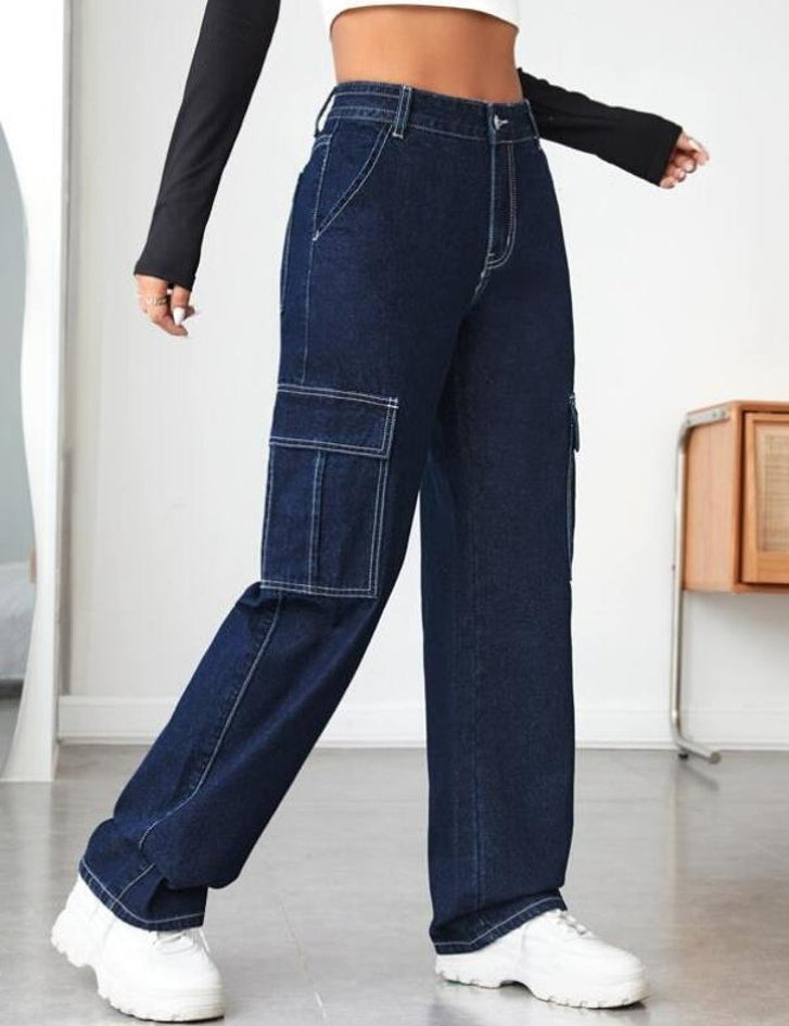 KOTTY Regular Women Dark Blue Jeans 
