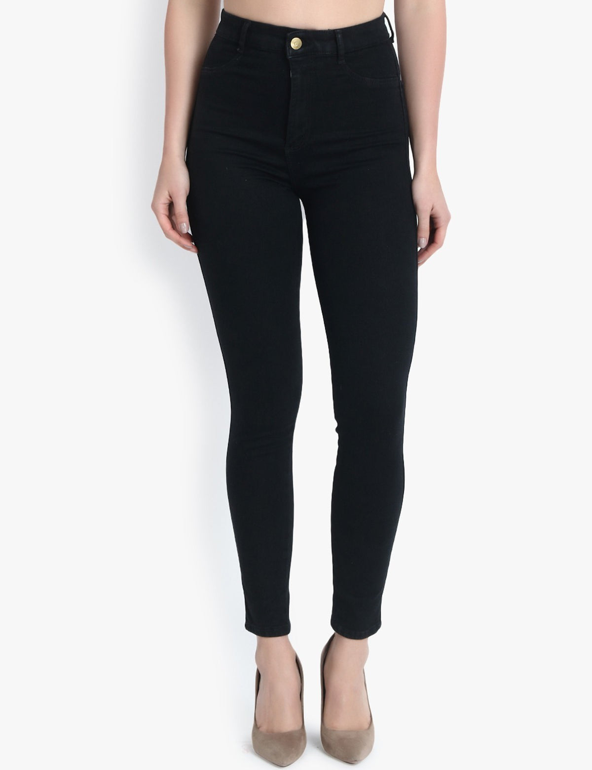 KOTTY Regular Women Black Jeans 