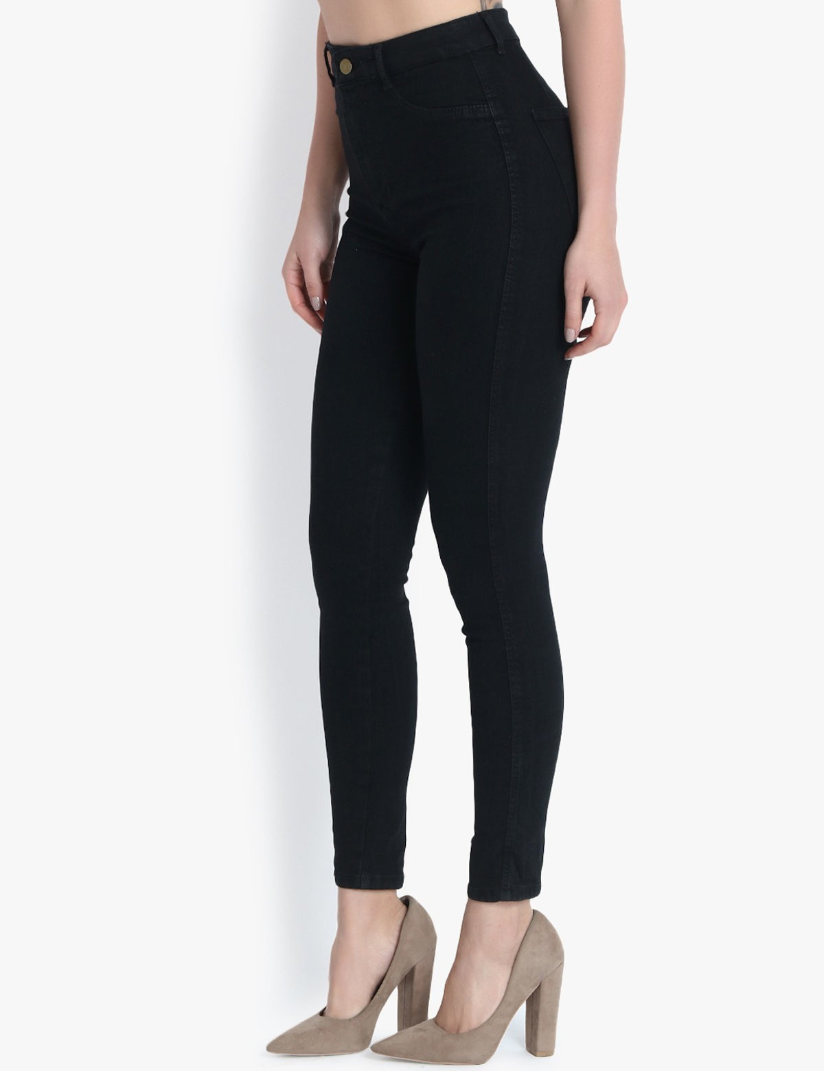 KOTTY Regular Women Black Jeans 