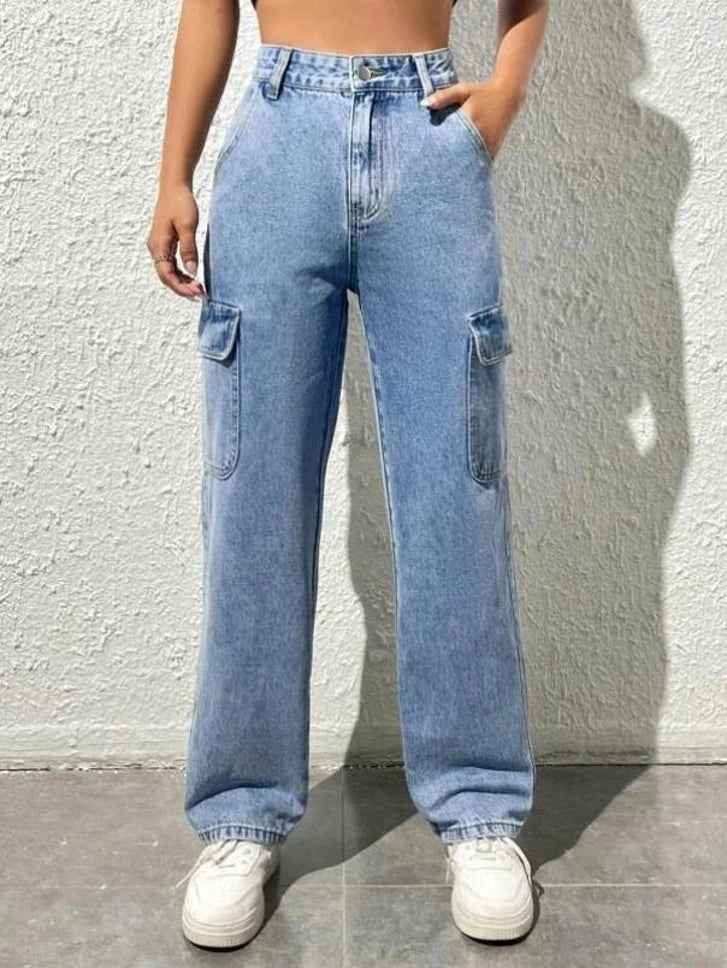 KOTTY Regular Women Light Blue Jeans 