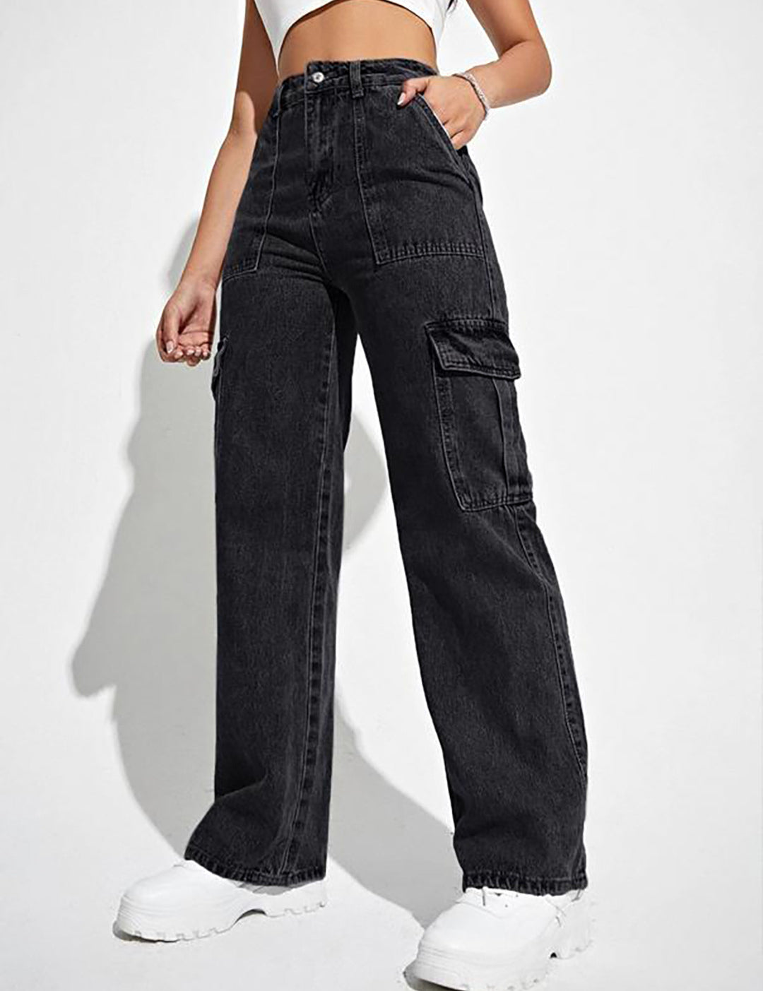 KOTTY Regular Women Black Jeans 