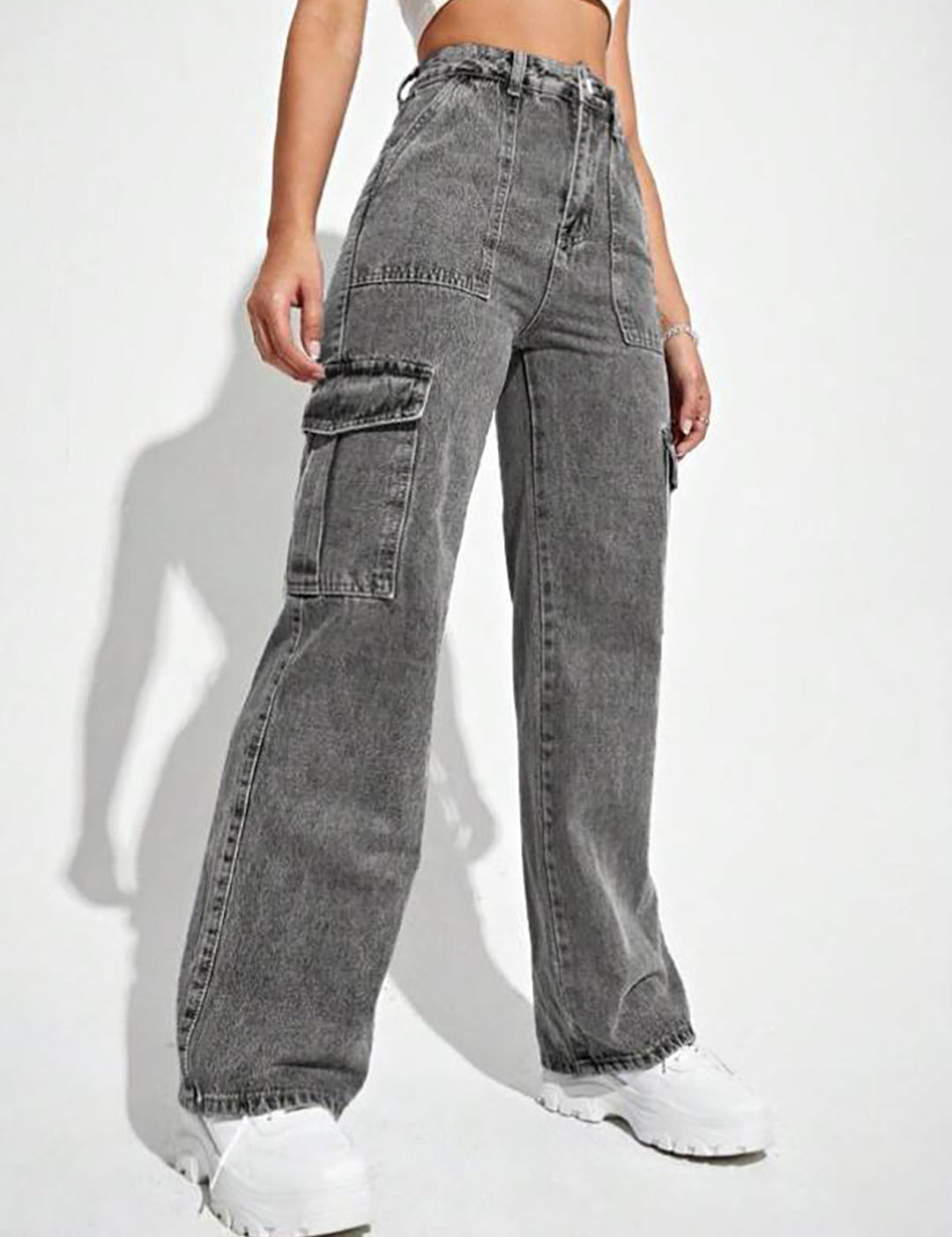 KOTTY Solid Womens Casual Regular Jeans