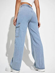 KOTTY Regular Women Light Blue Jeans 