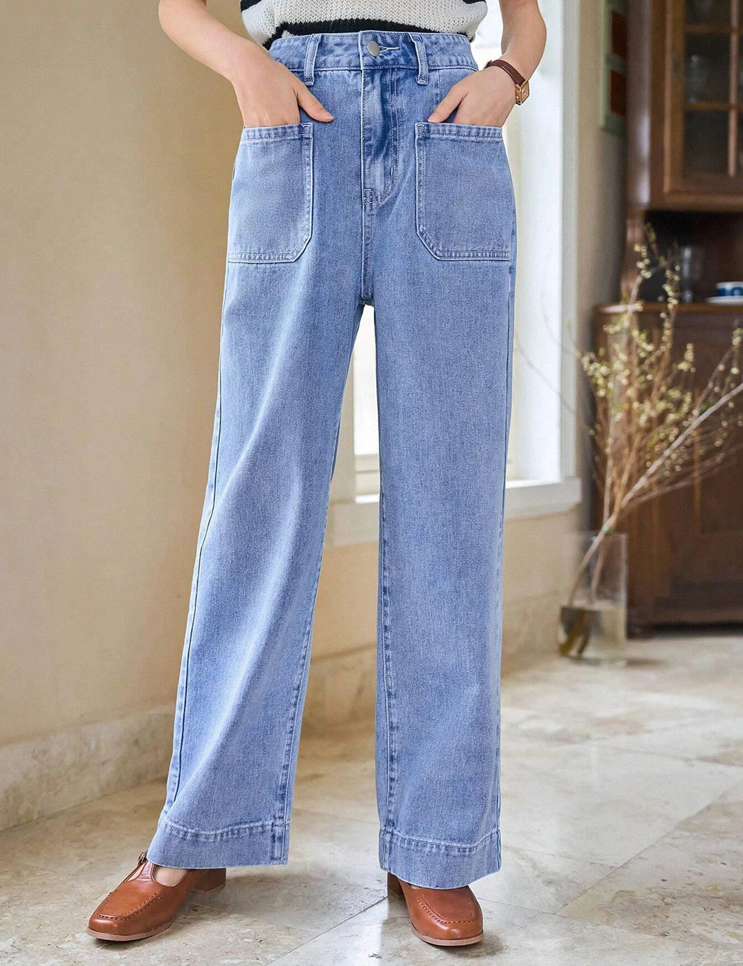 KOTTY Regular Women Light Blue Jeans 