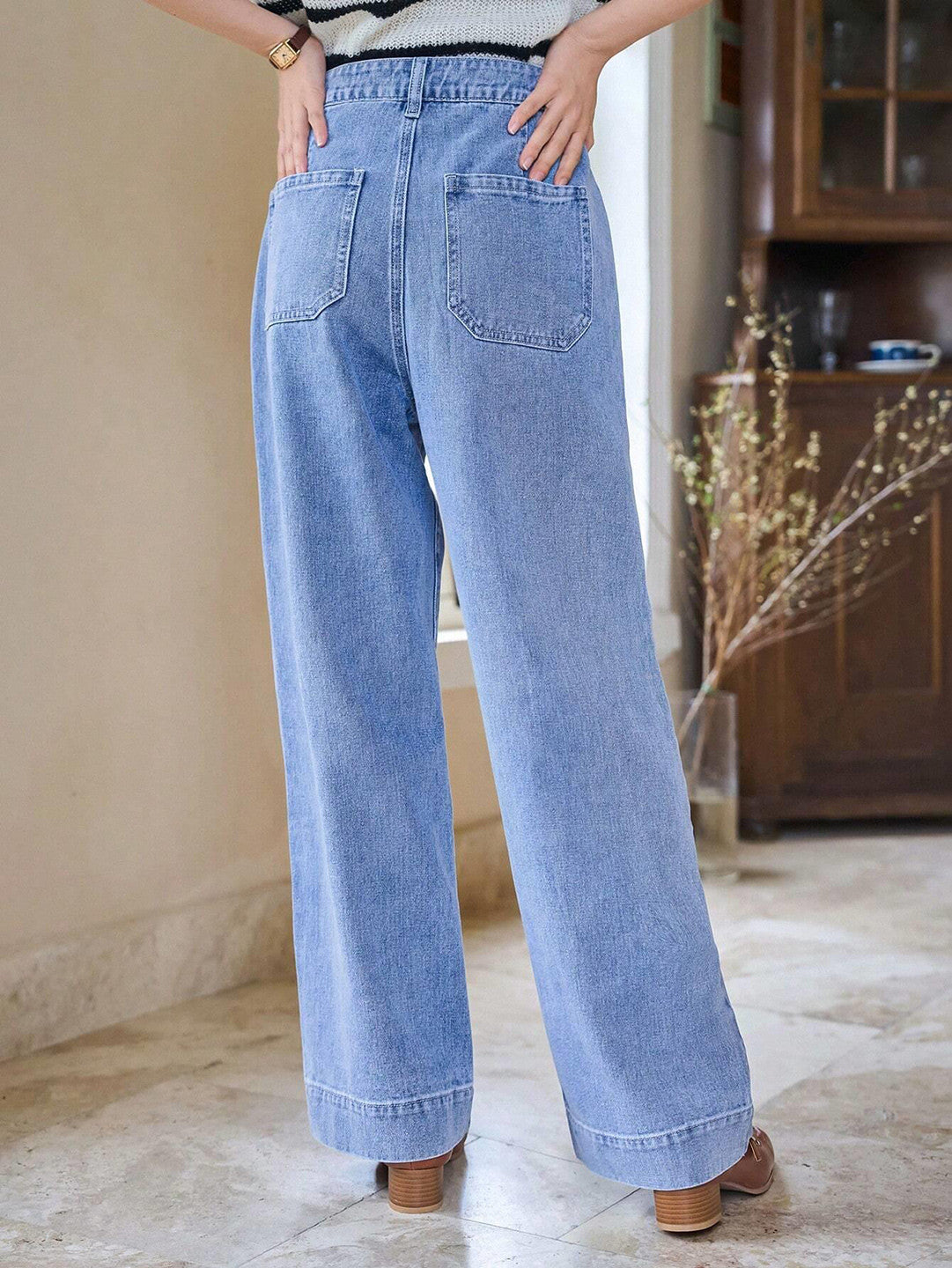 KOTTY Regular Women Light Blue Jeans 