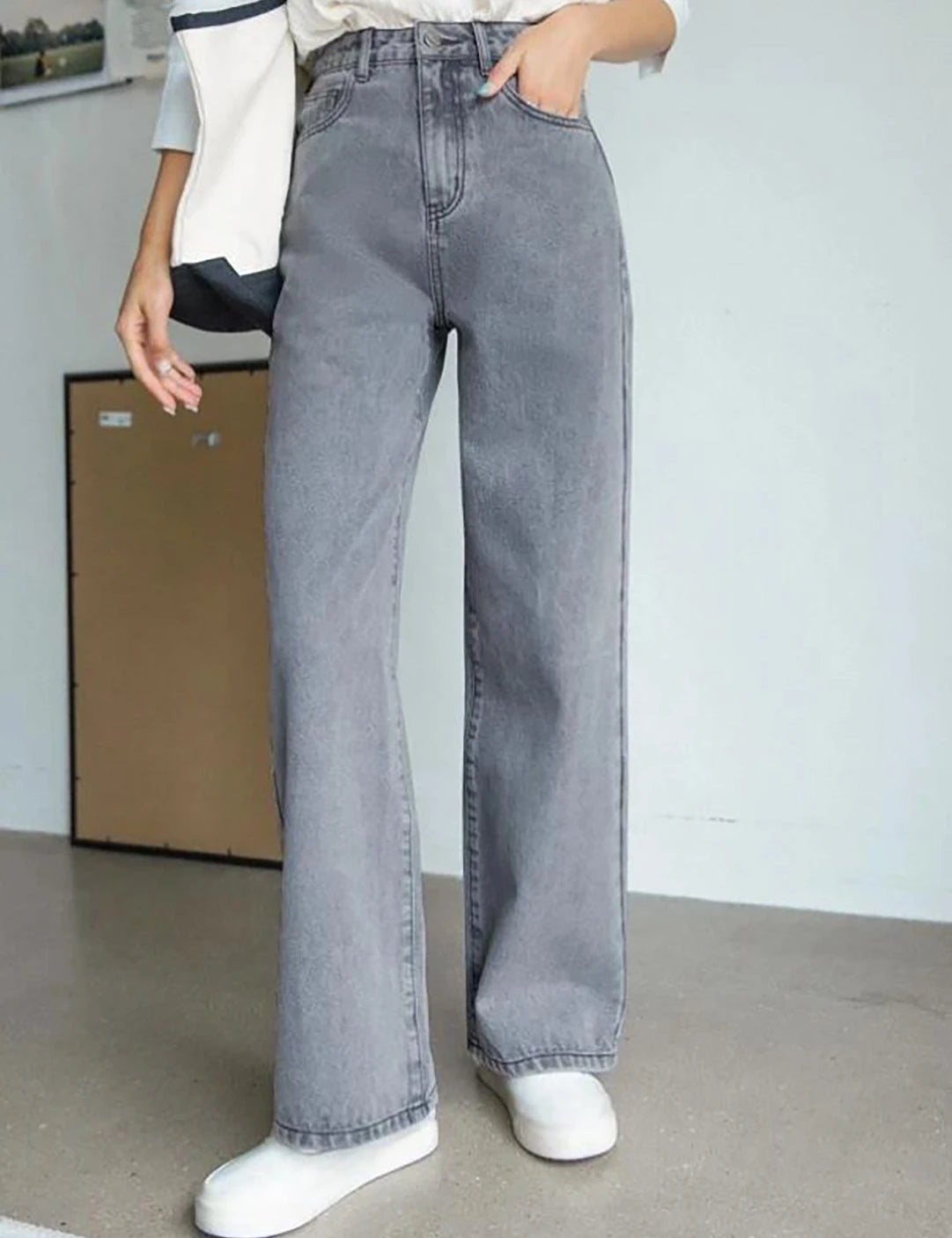 KOTTY Regular Women Grey Jeans 