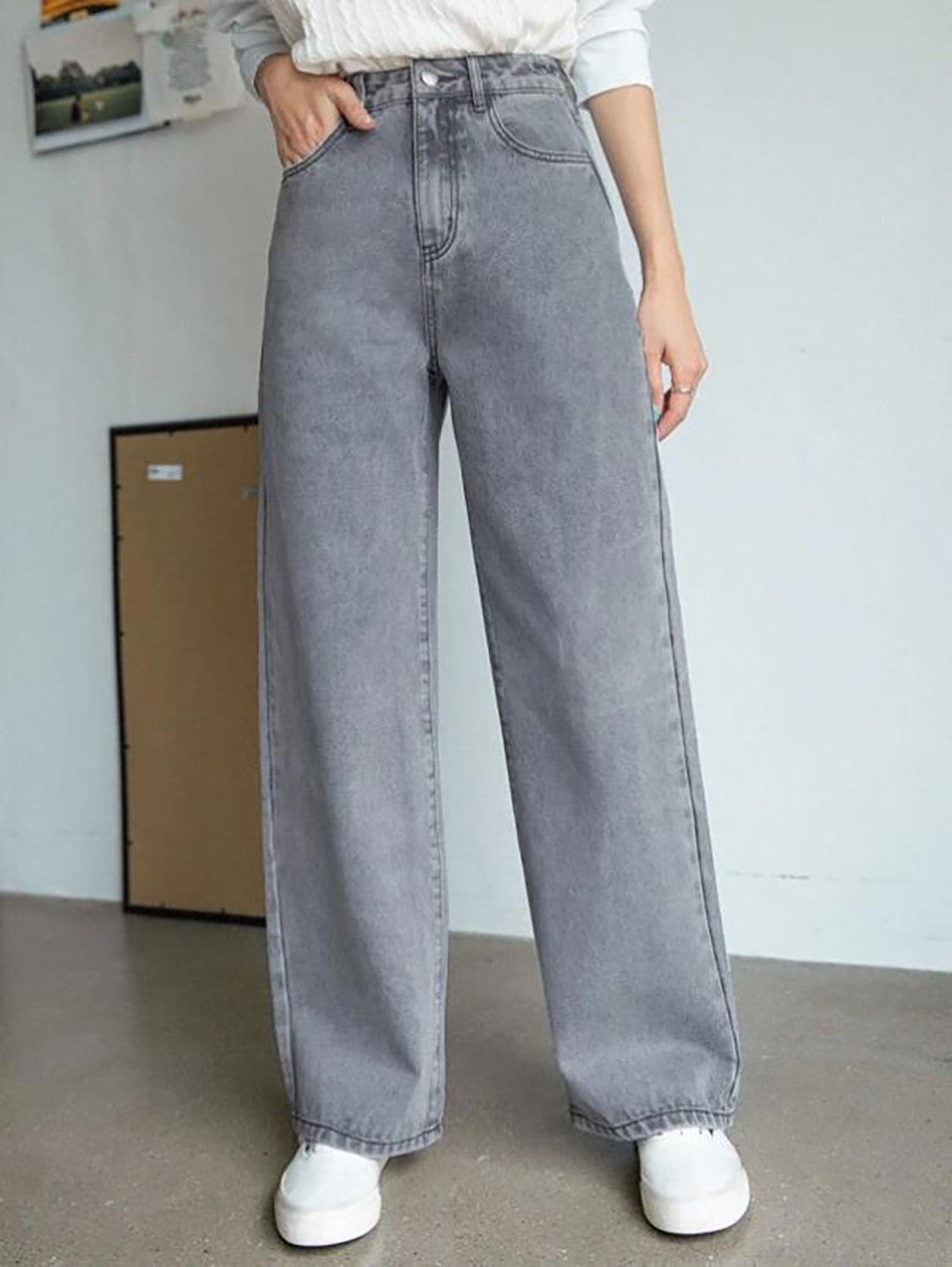 KOTTY Regular Women Grey Jeans 