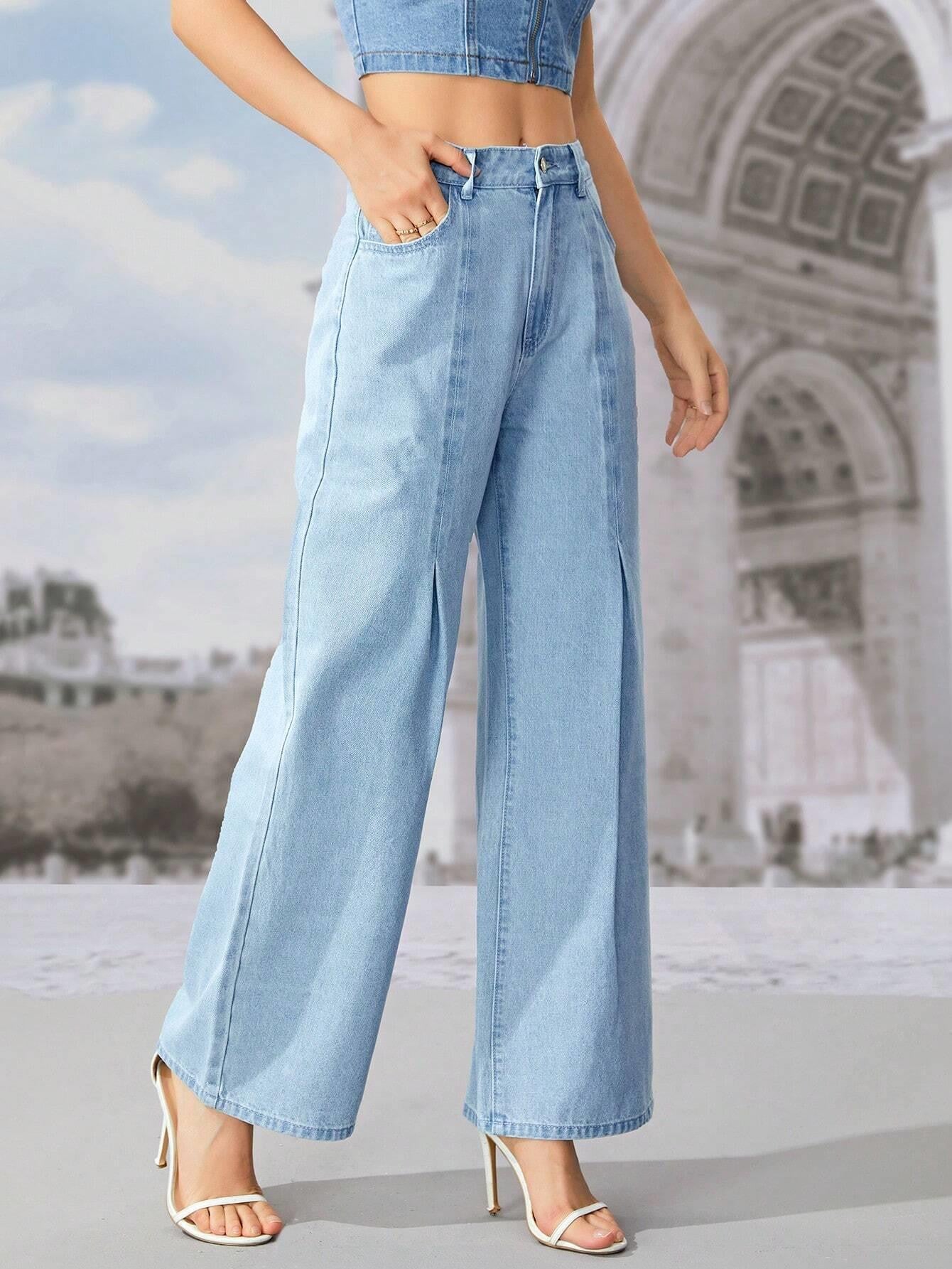 KOTTY Regular Women Light Blue Jeans 