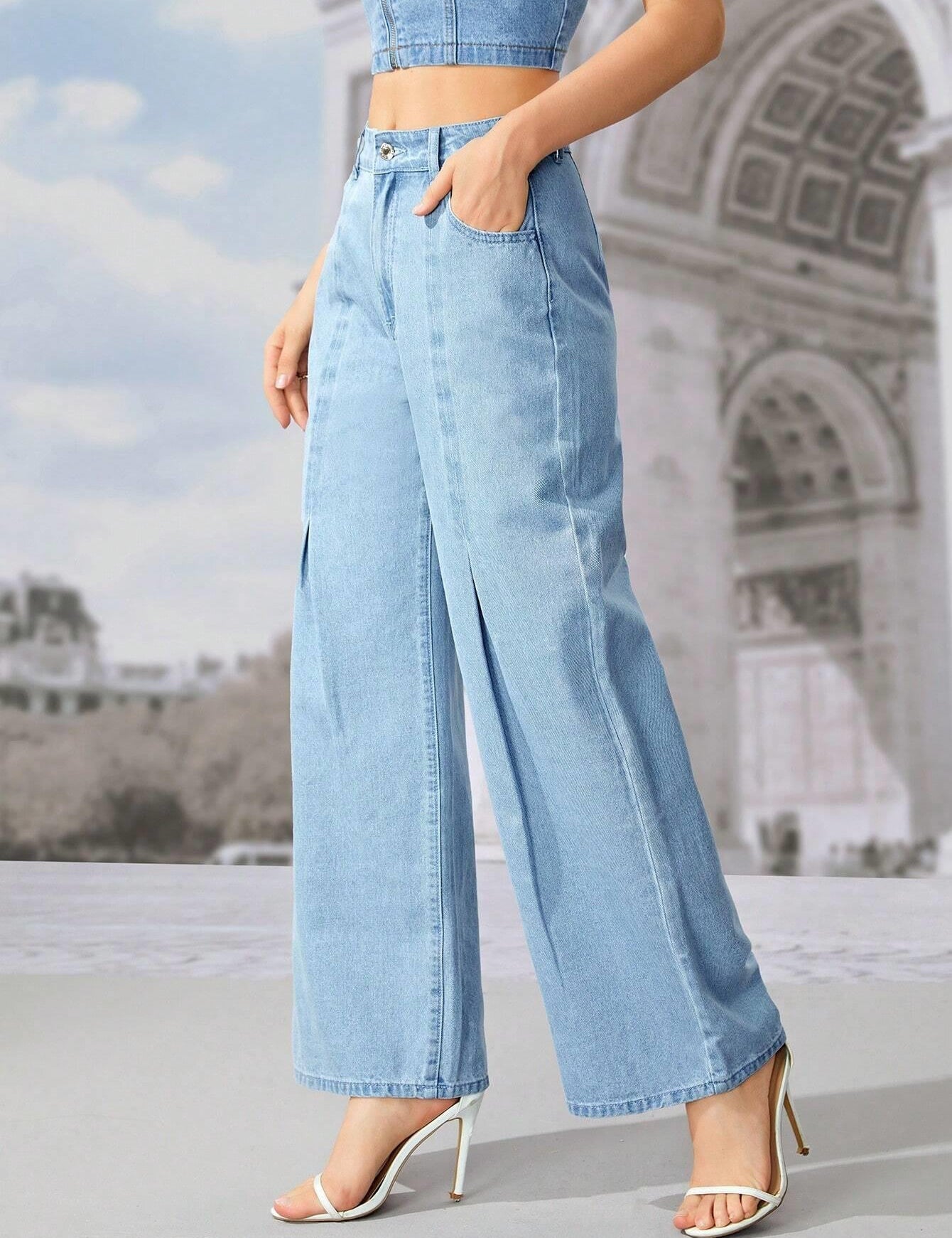 KOTTY Regular Women Light Blue Jeans 