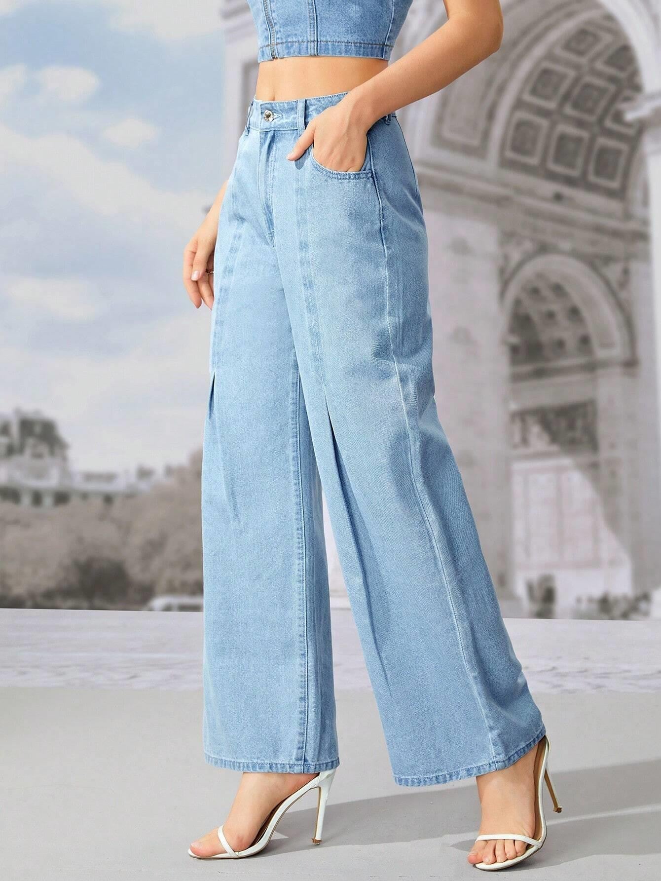 KOTTY Regular Women Light Blue Jeans 