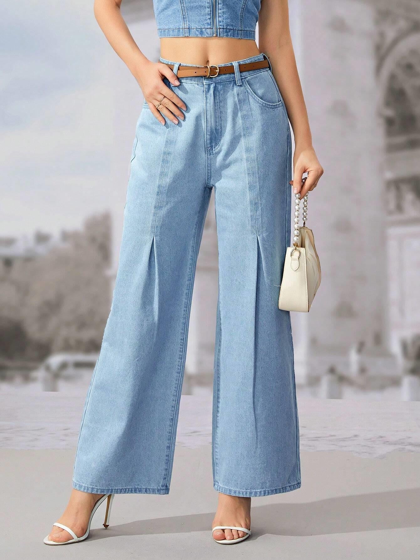 KOTTY Regular Women Light Blue Jeans 