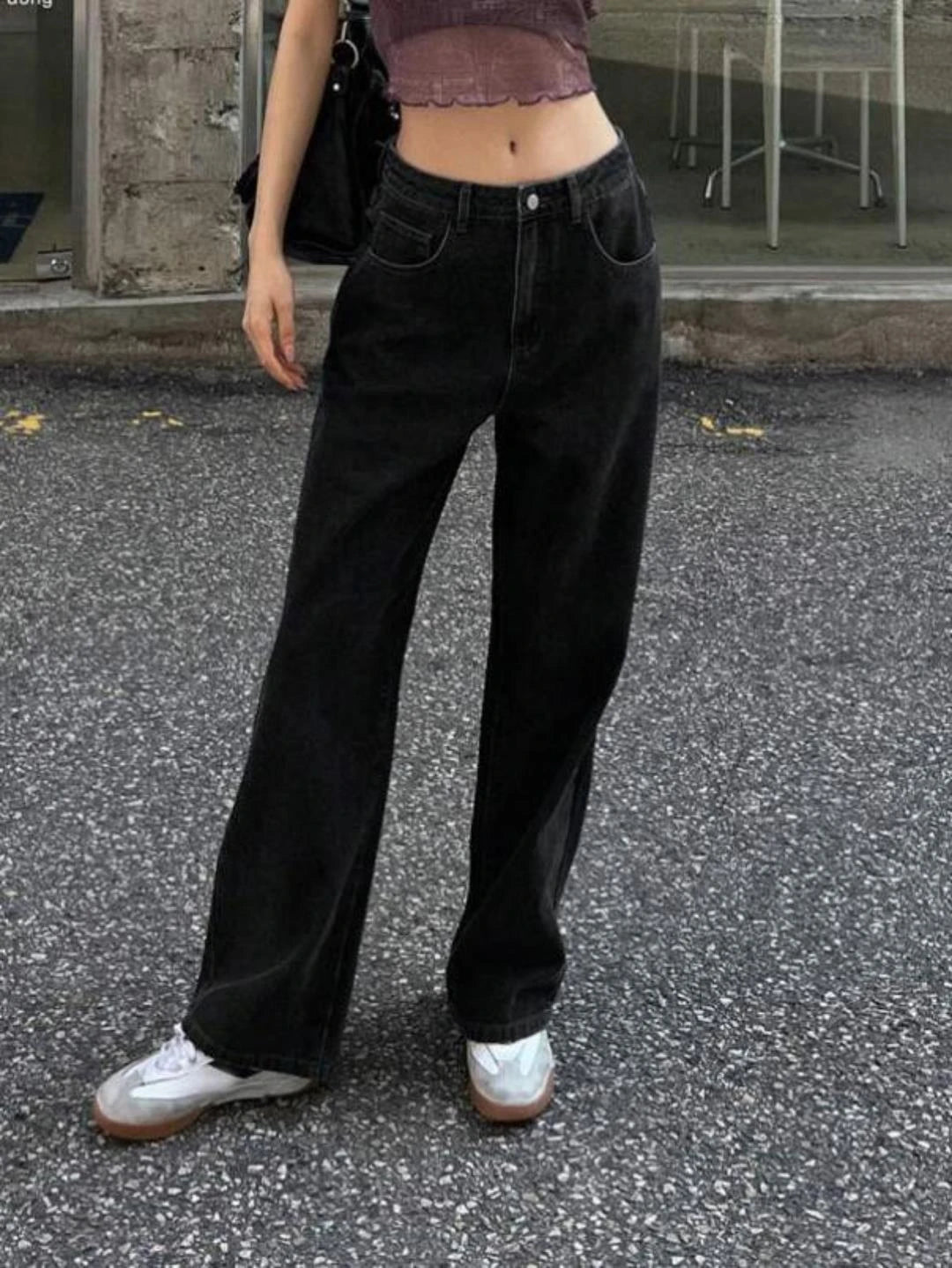 KOTTY Regular Women Black Jeans 