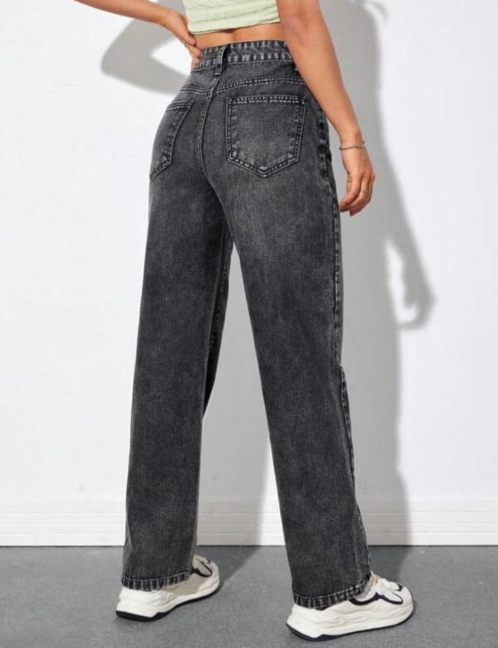KOTTY Regular Women Dark Grey Jeans 