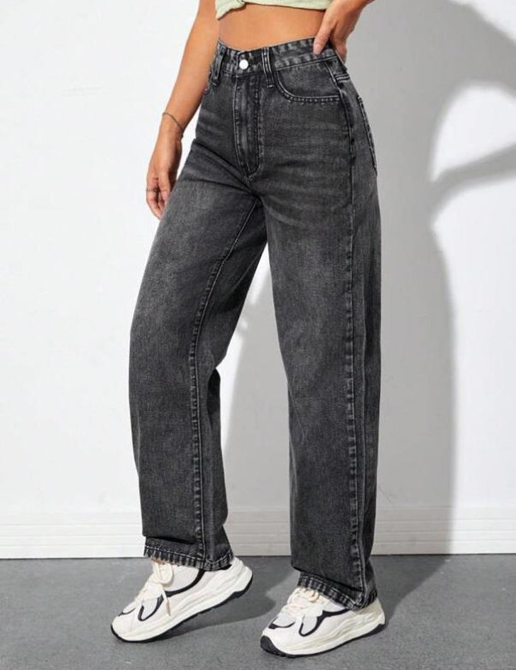 KOTTY Regular Women Dark Grey Jeans 
