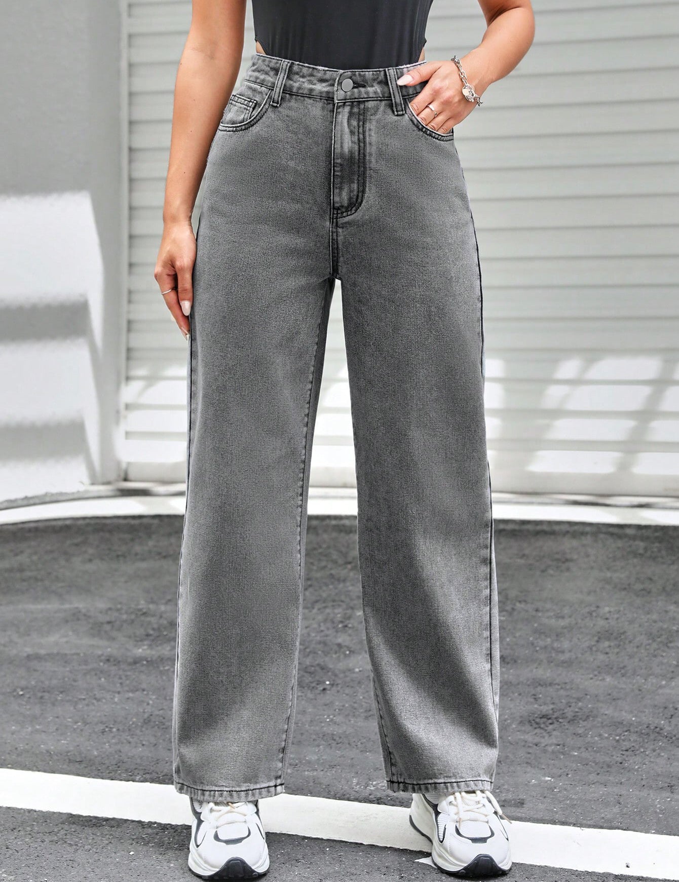 KOTTY Regular Women Grey Jeans 