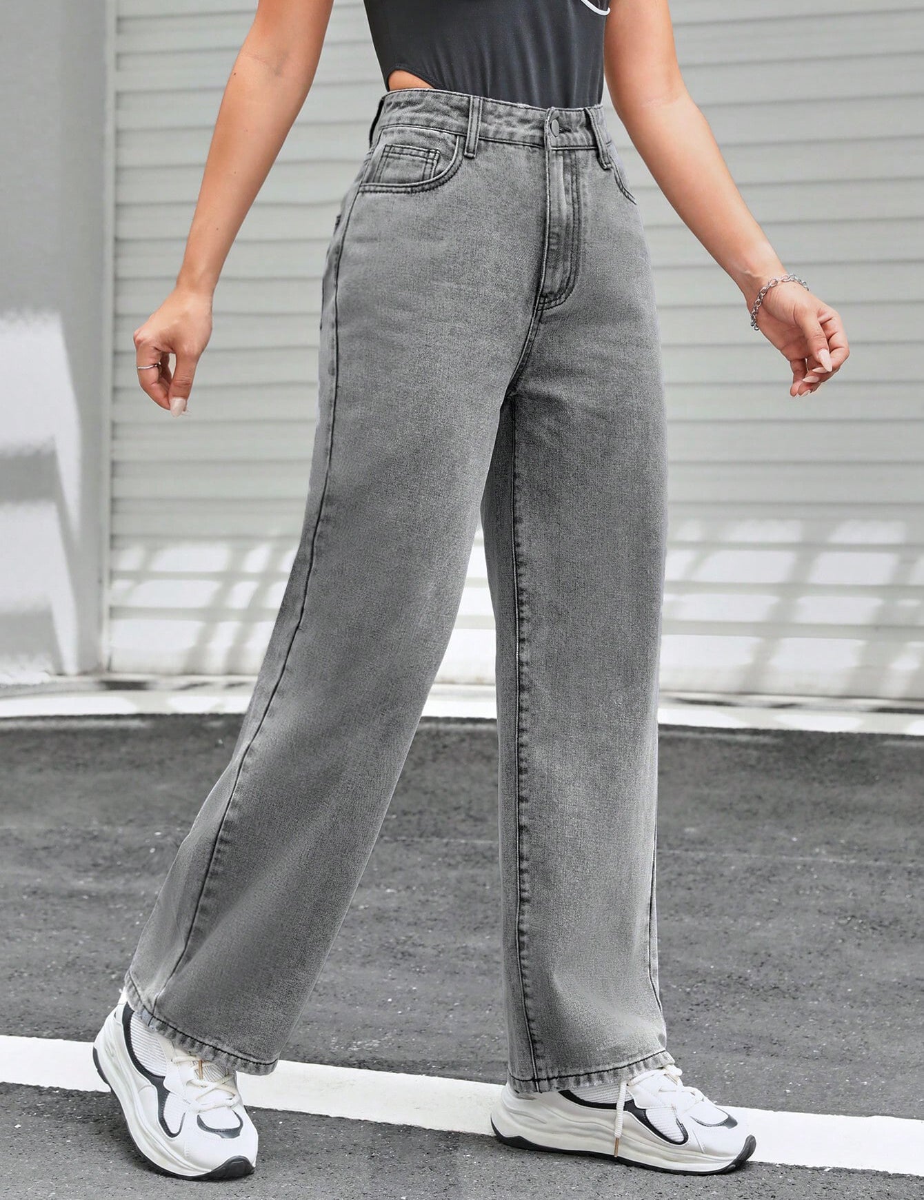 KOTTY Regular Women Grey Jeans 