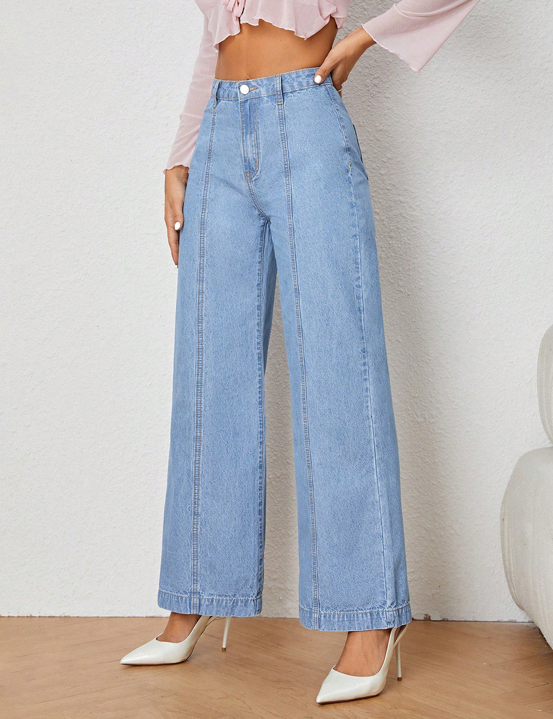 KOTTY Regular Women Light Blue Jeans 