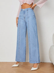 KOTTY Regular Women Light Blue Jeans 