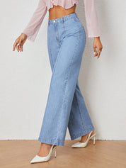 KOTTY Regular Women Light Blue Jeans 