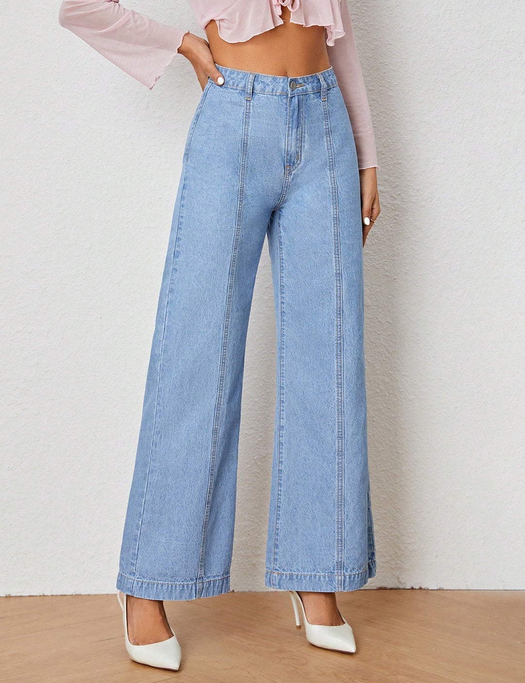 KOTTY Regular Women Light Blue Jeans 