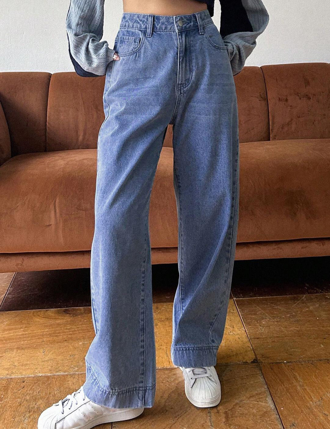 KOTTY Straight Fit Women Light Blue Jeans 