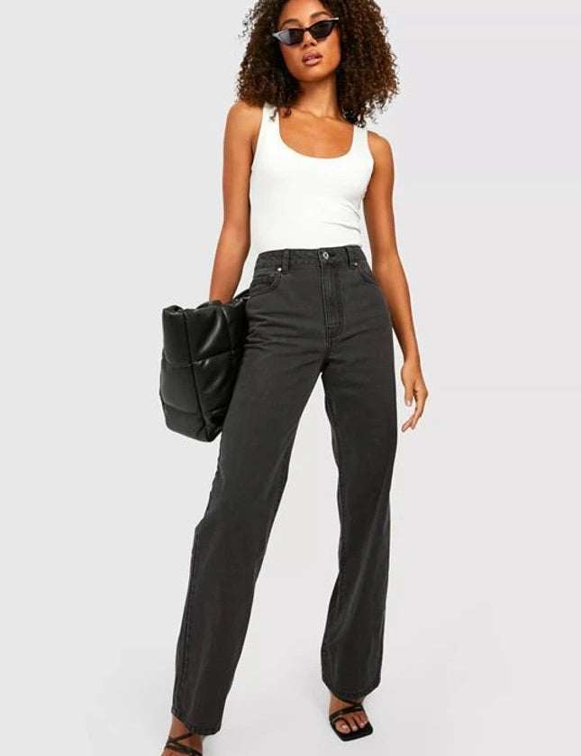 KOTTY Regular Women Black Jeans 