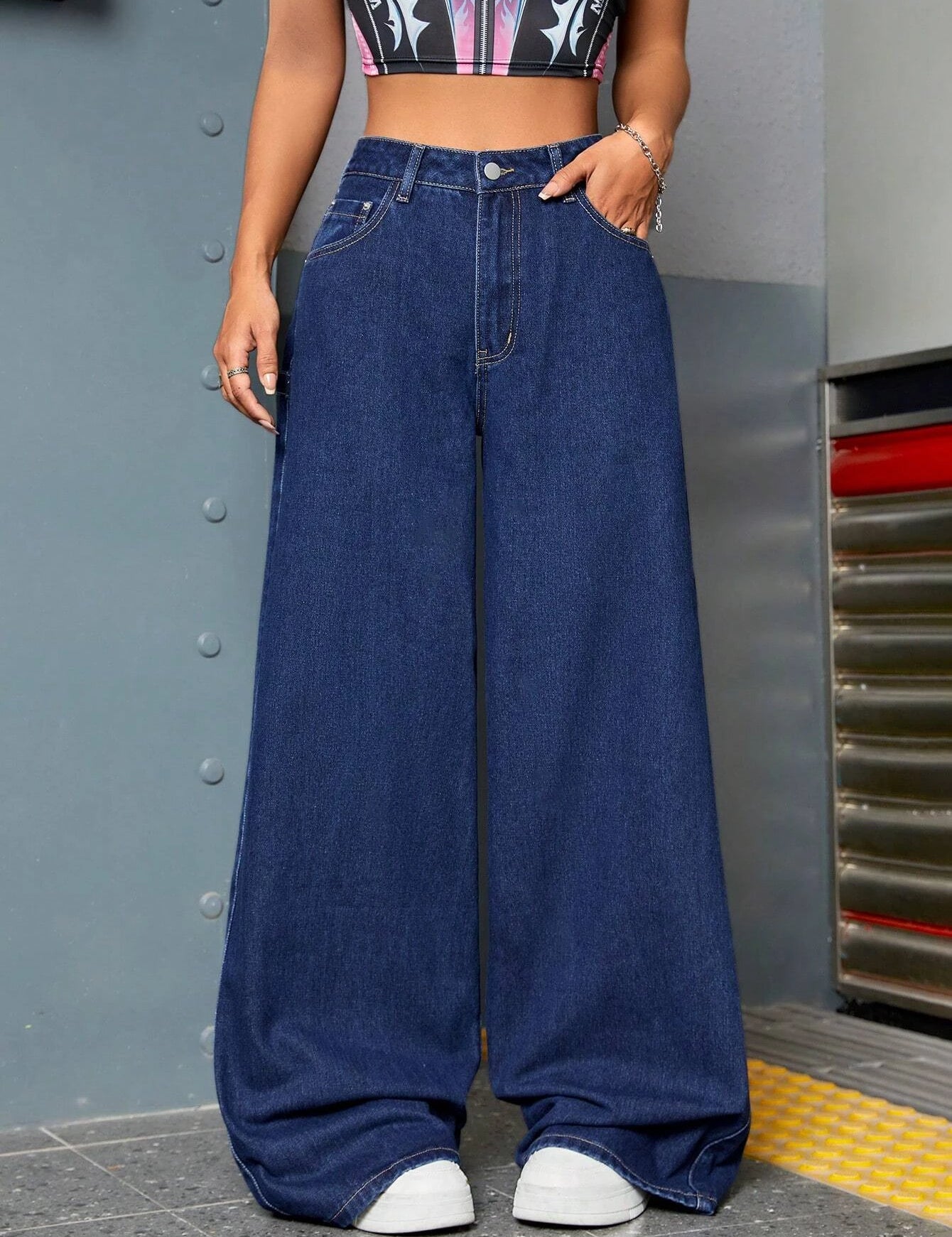 KOTTY Regular Women Dark Blue Jeans 