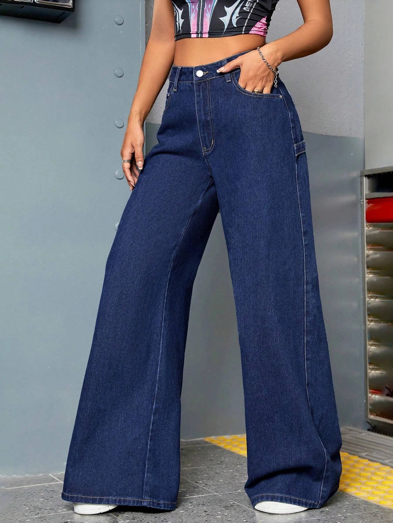 KOTTY Regular Women Dark Blue Jeans 