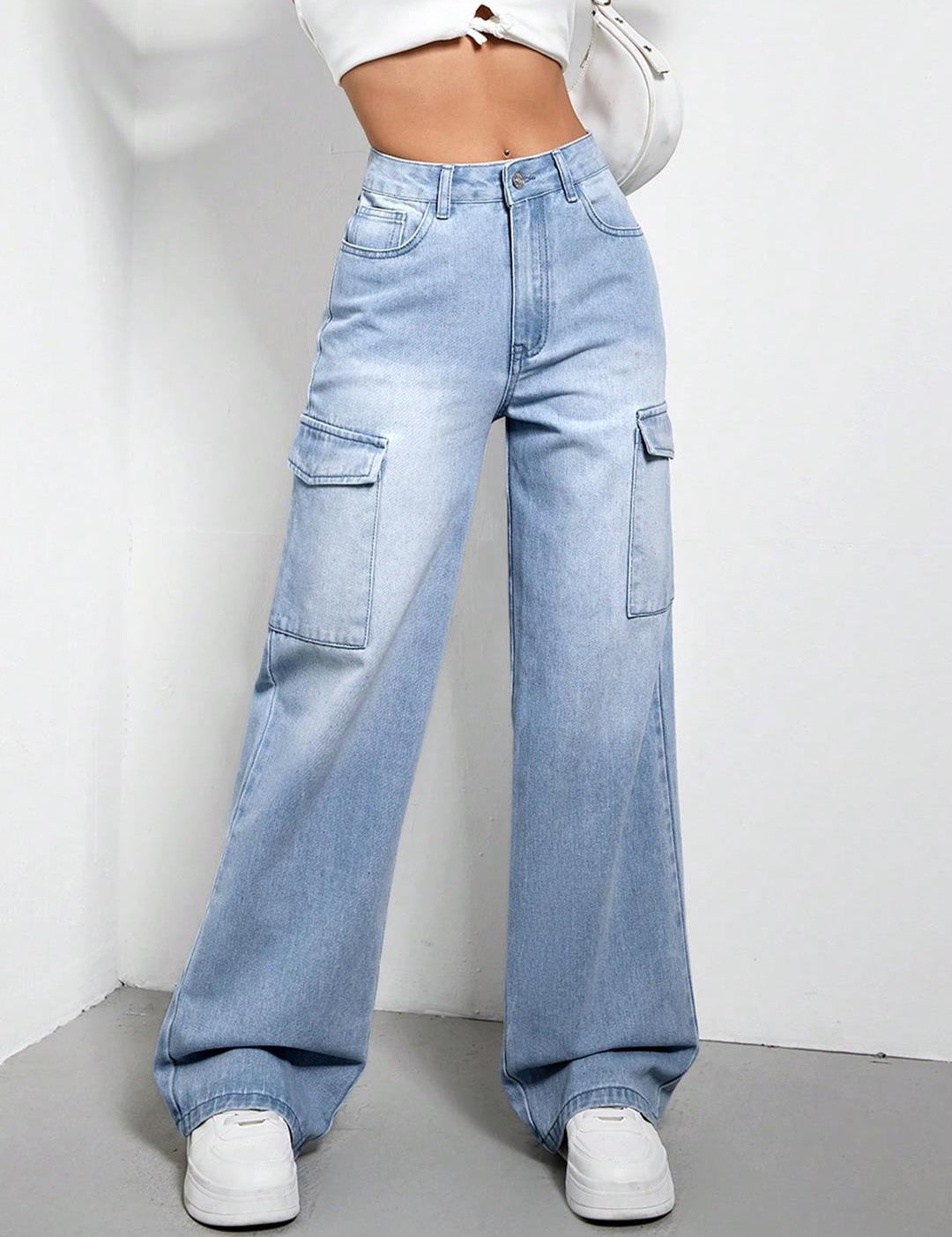 KOTTY Regular Women Light Blue Jeans 