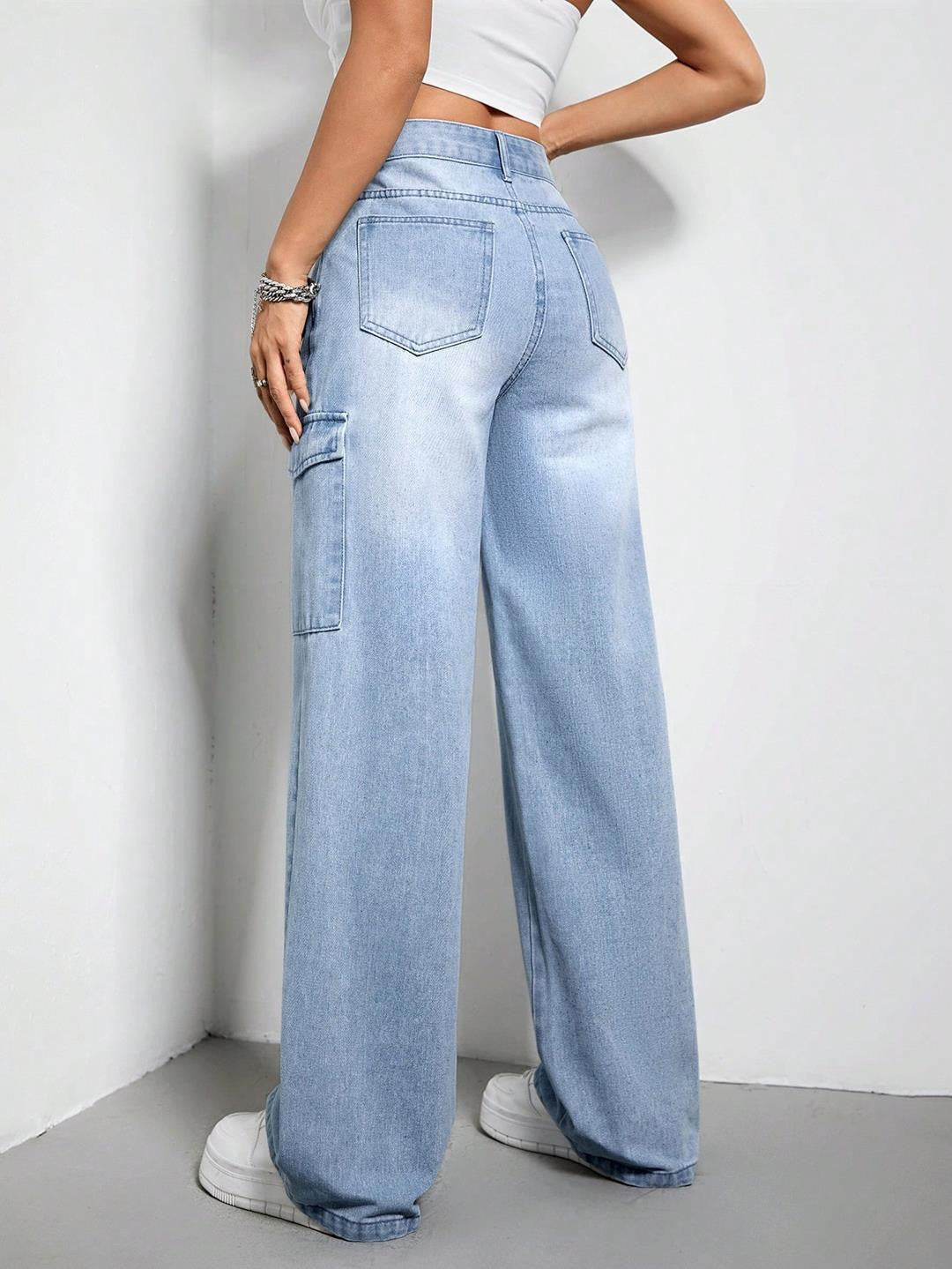 KOTTY Regular Women Light Blue Jeans 