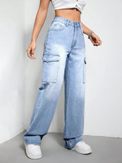 KOTTY Regular Women Light Blue Jeans 