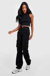 KOTTY Regular Women Black Jeans 