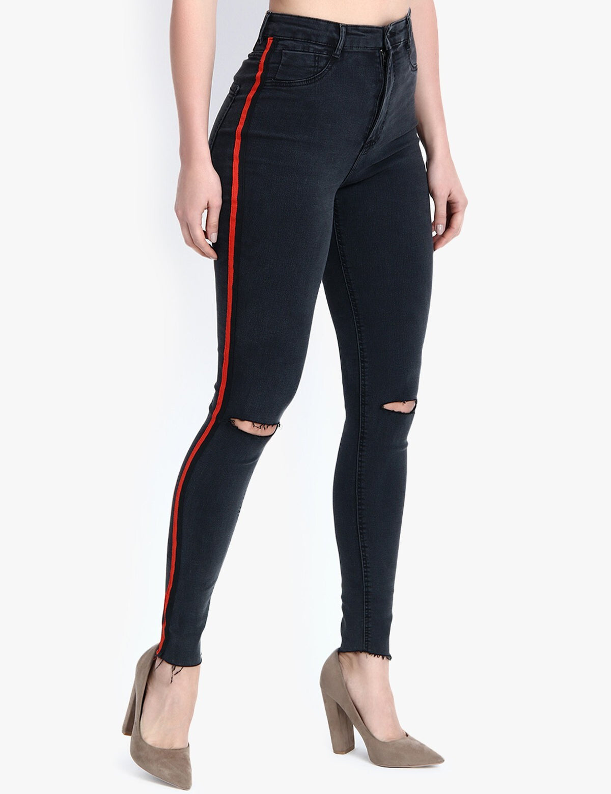 KOTTY Regular Women Black Jeans 